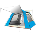 New full-automatic camping four-corner tent outdoor thickened rainproof pop-up double four-sided tent